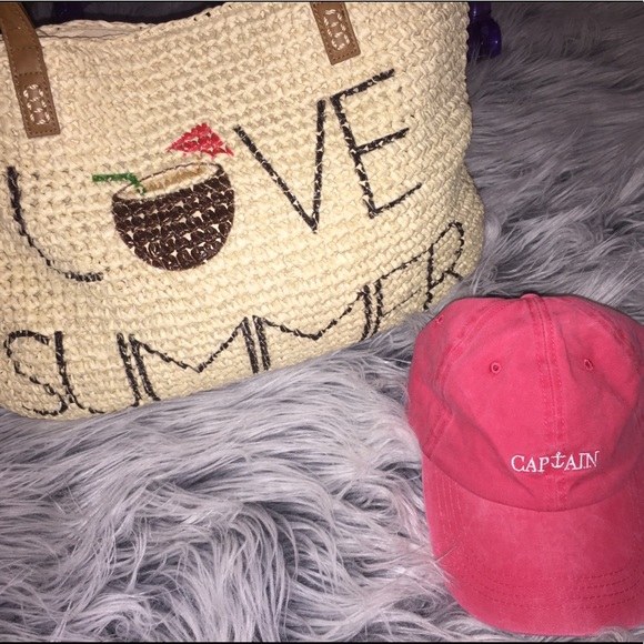 Accessories - SUMMER BUNDLE! DAD HAT AND BEACH TOTE